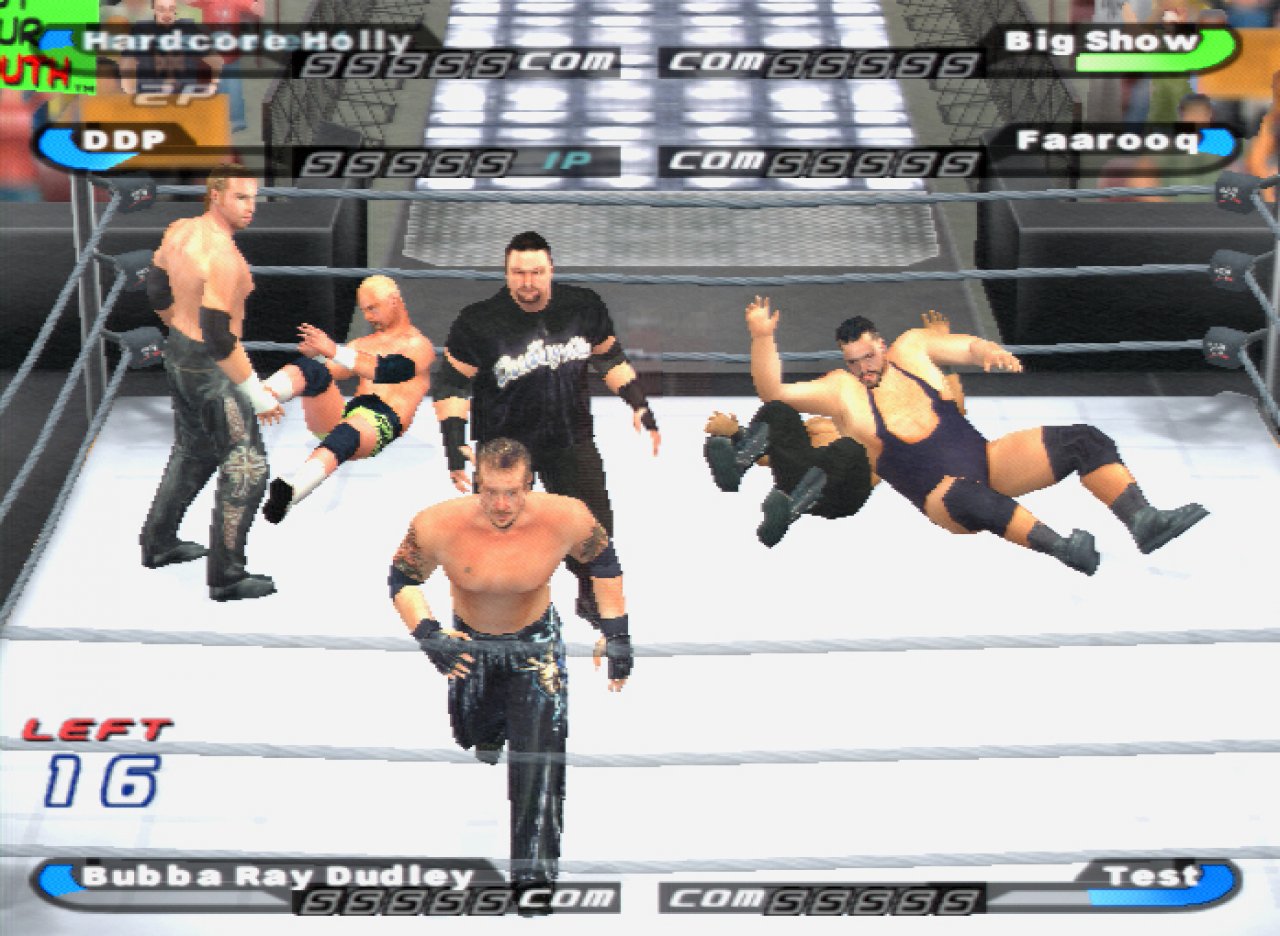 [17/12/2002] Mehr als sechs Wrestler im Ring ist diesmal nicht drin.